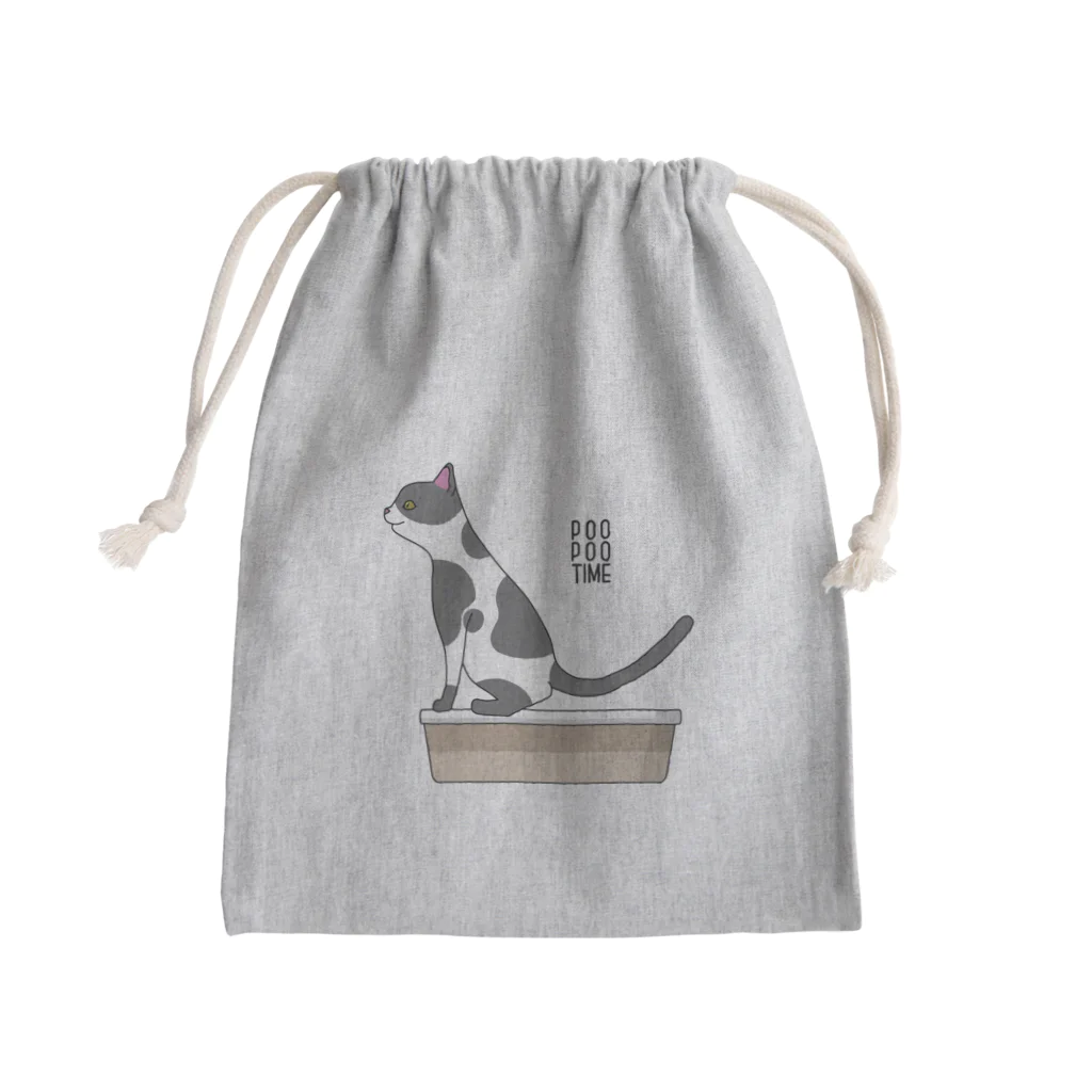 wacky mackeyのpoo poo time Mini Drawstring Bag