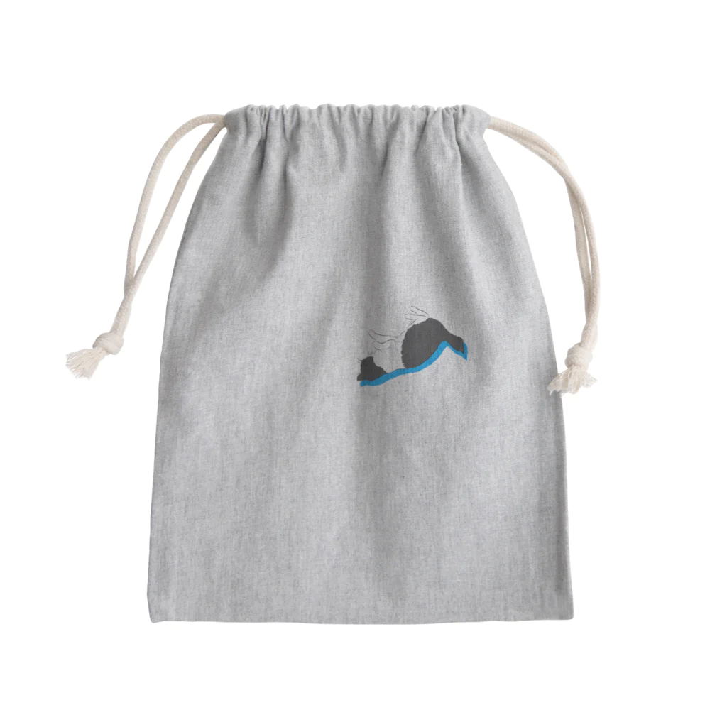 うらめし屋　の猫が落ちてる Mini Drawstring Bag