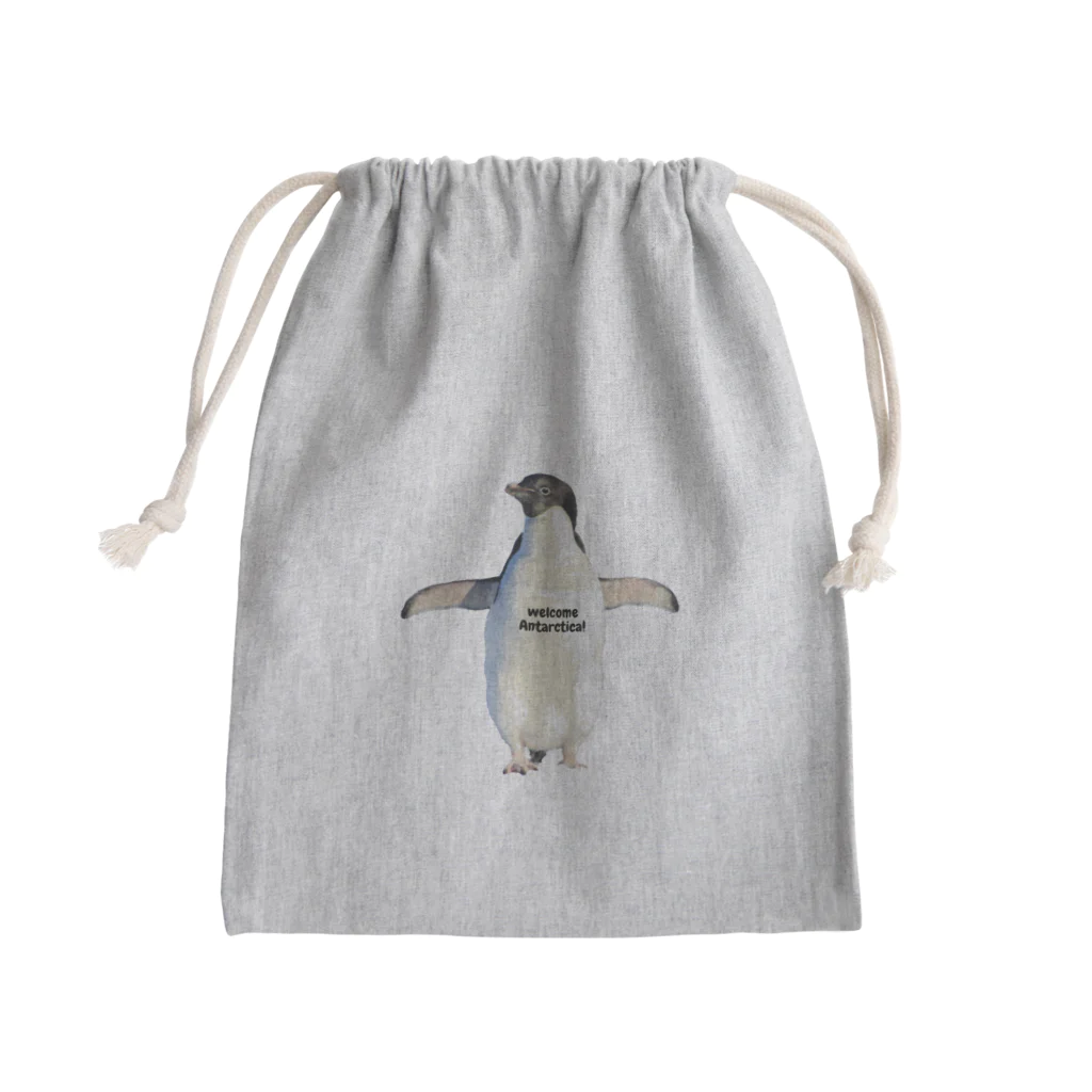 honeycombのアデリーペンギン Mini Drawstring Bag