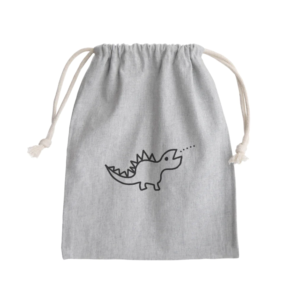 べにぃの店のべにぃ恐竜・・・・・ Mini Drawstring Bag