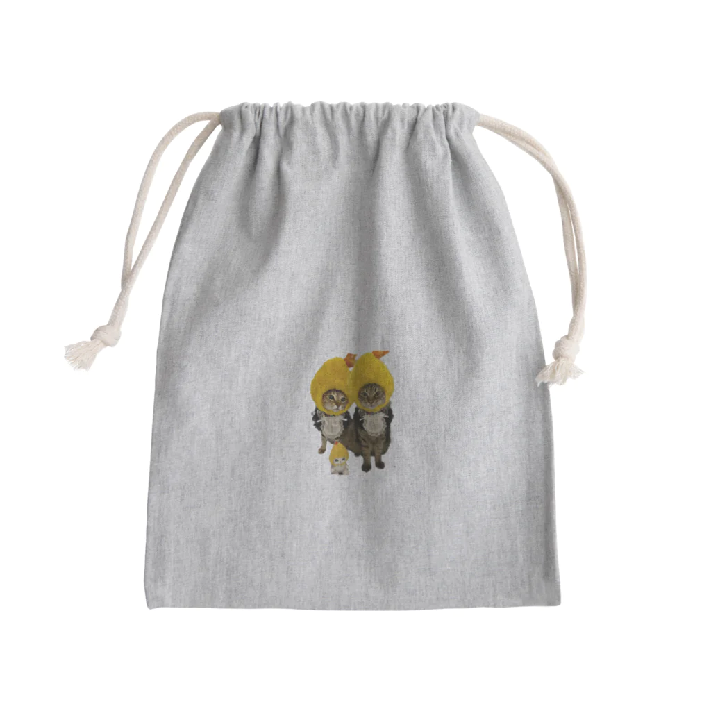 zagitowaちゃんのえびふりゃーざぎとわちゃん Mini Drawstring Bag