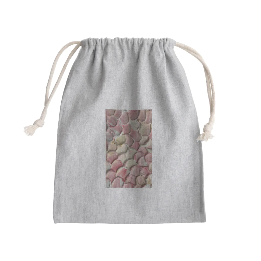 iroasobi_artのtexture_pink Mini Drawstring Bag