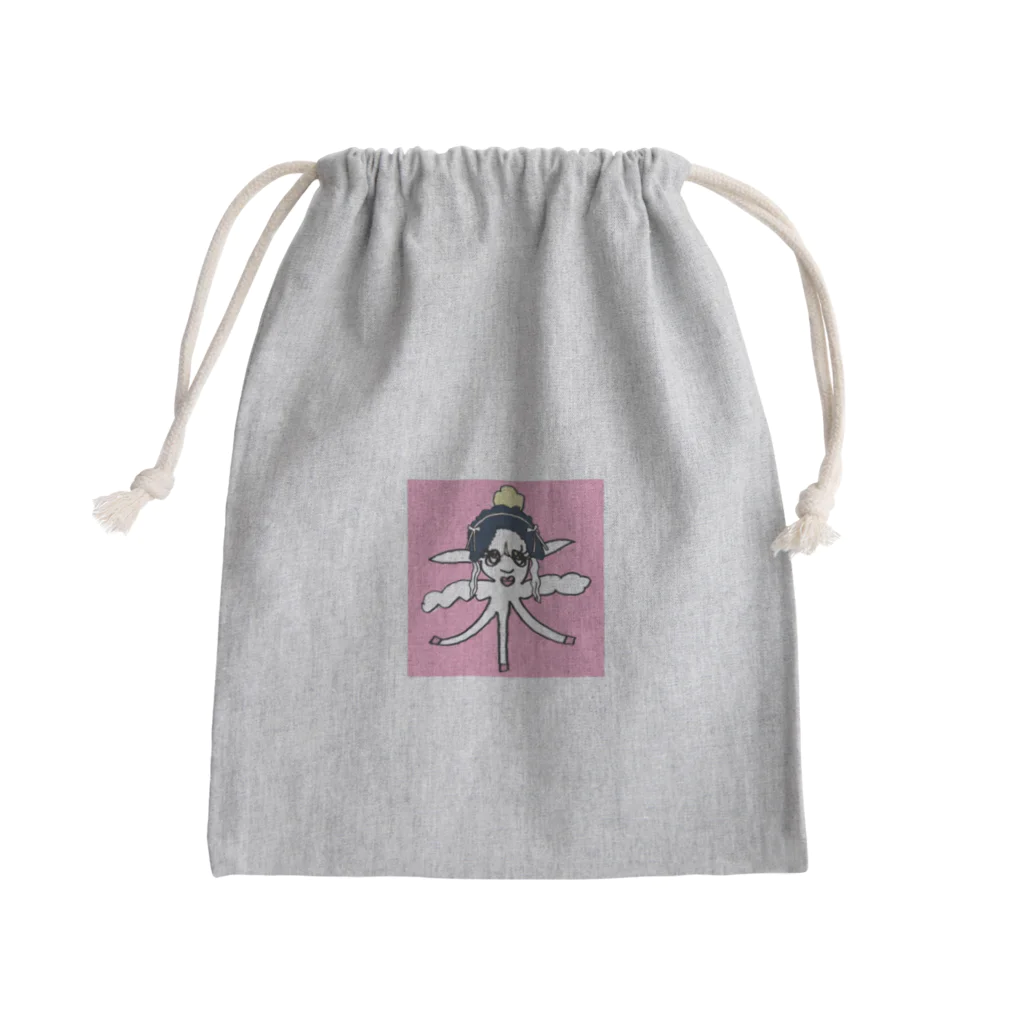 プーさんの毛皮にくるまる？羊ちゃん Mini Drawstring Bag