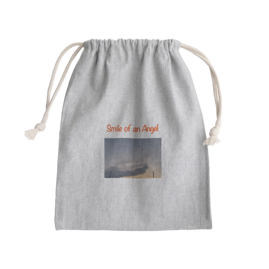 2929gawDesignShop358のSmile of an Angel Mini Drawstring Bag