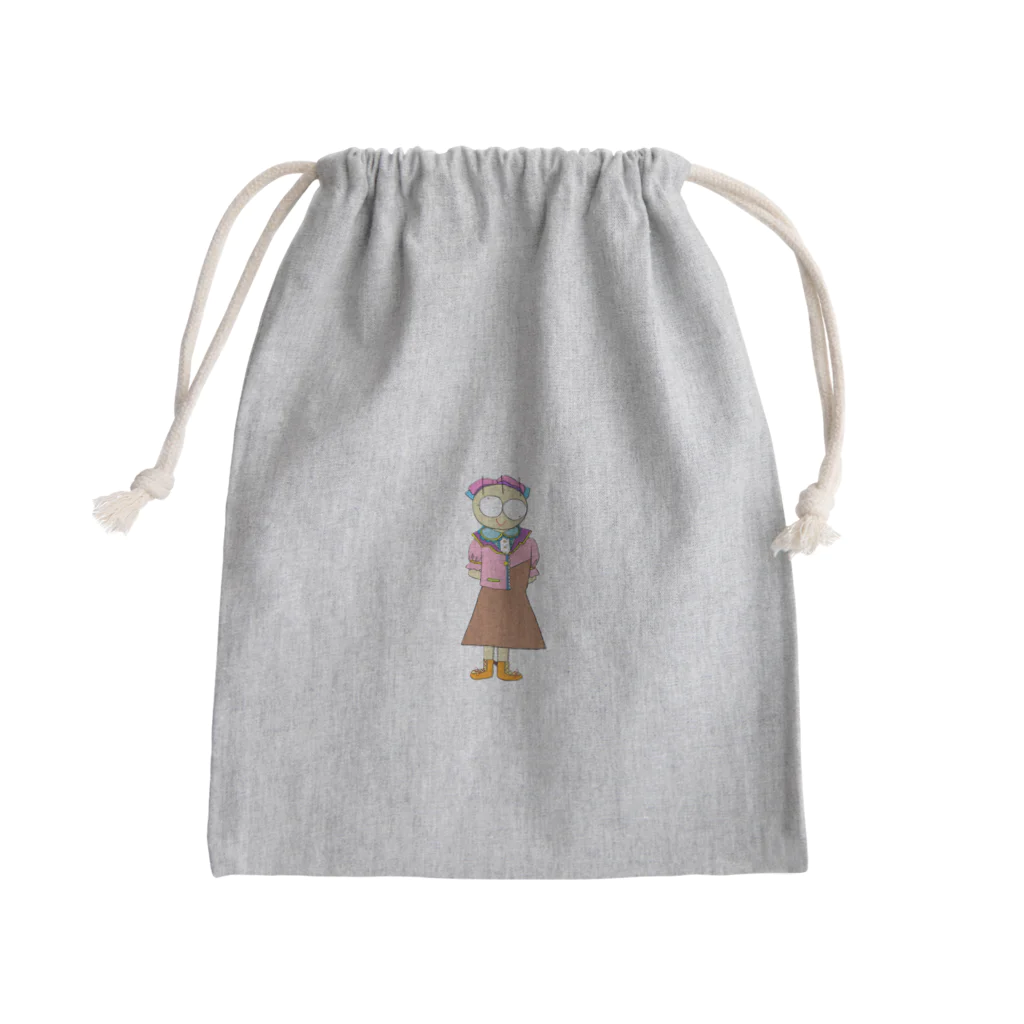 くんくんのお店のくんくんお気に入りワンピース👗 Mini Drawstring Bag