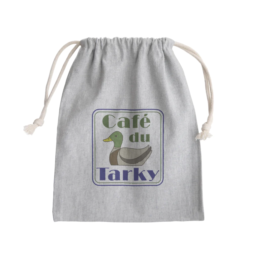 991_tarkyのcafé du tarky Mini Drawstring Bag