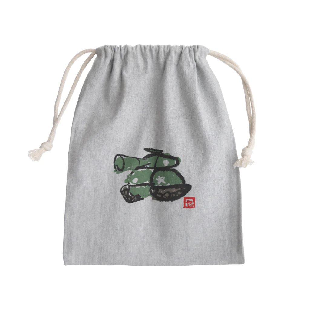 やかましわJAPAN officialのおとなしわJAPAN〜タンクEdition〜 Mini Drawstring Bag