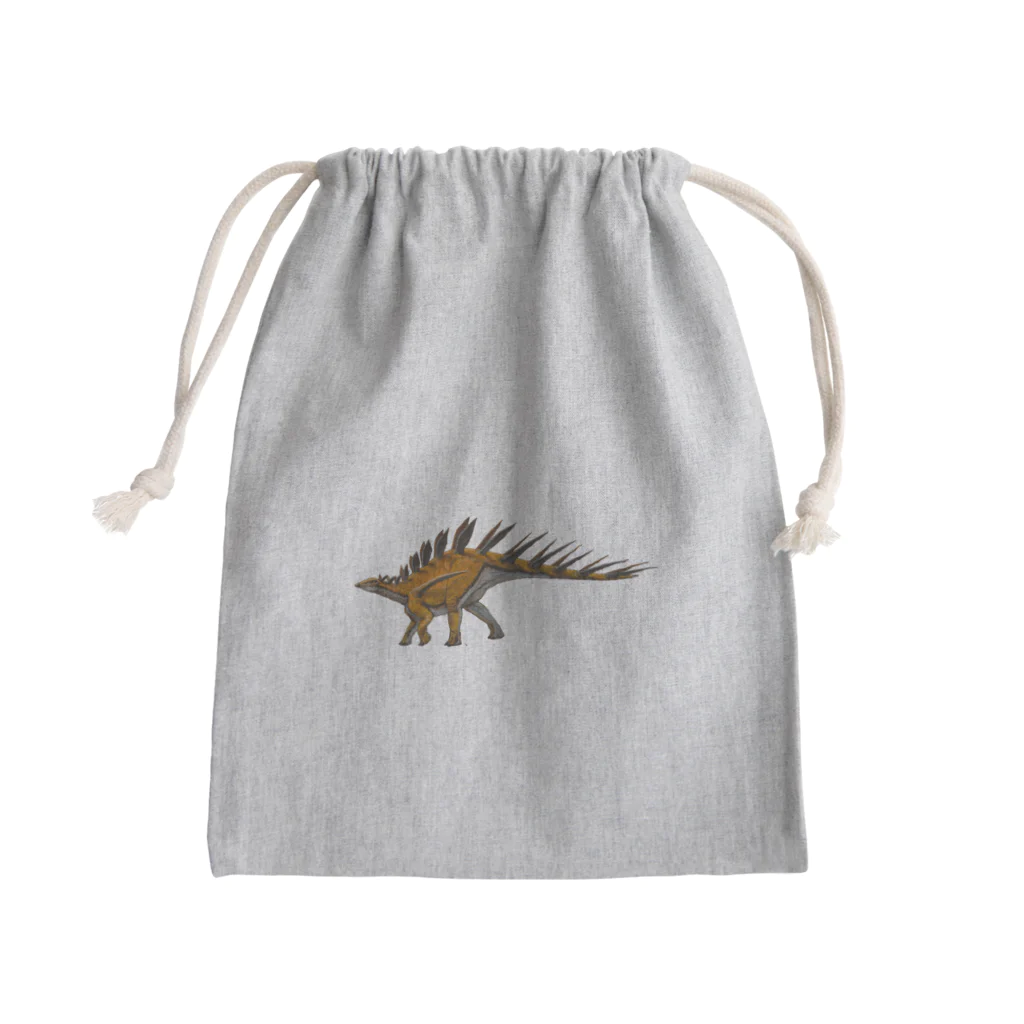 segasworksのKentrosaurus　ケントロサウルス（アクリル画） Mini Drawstring Bag