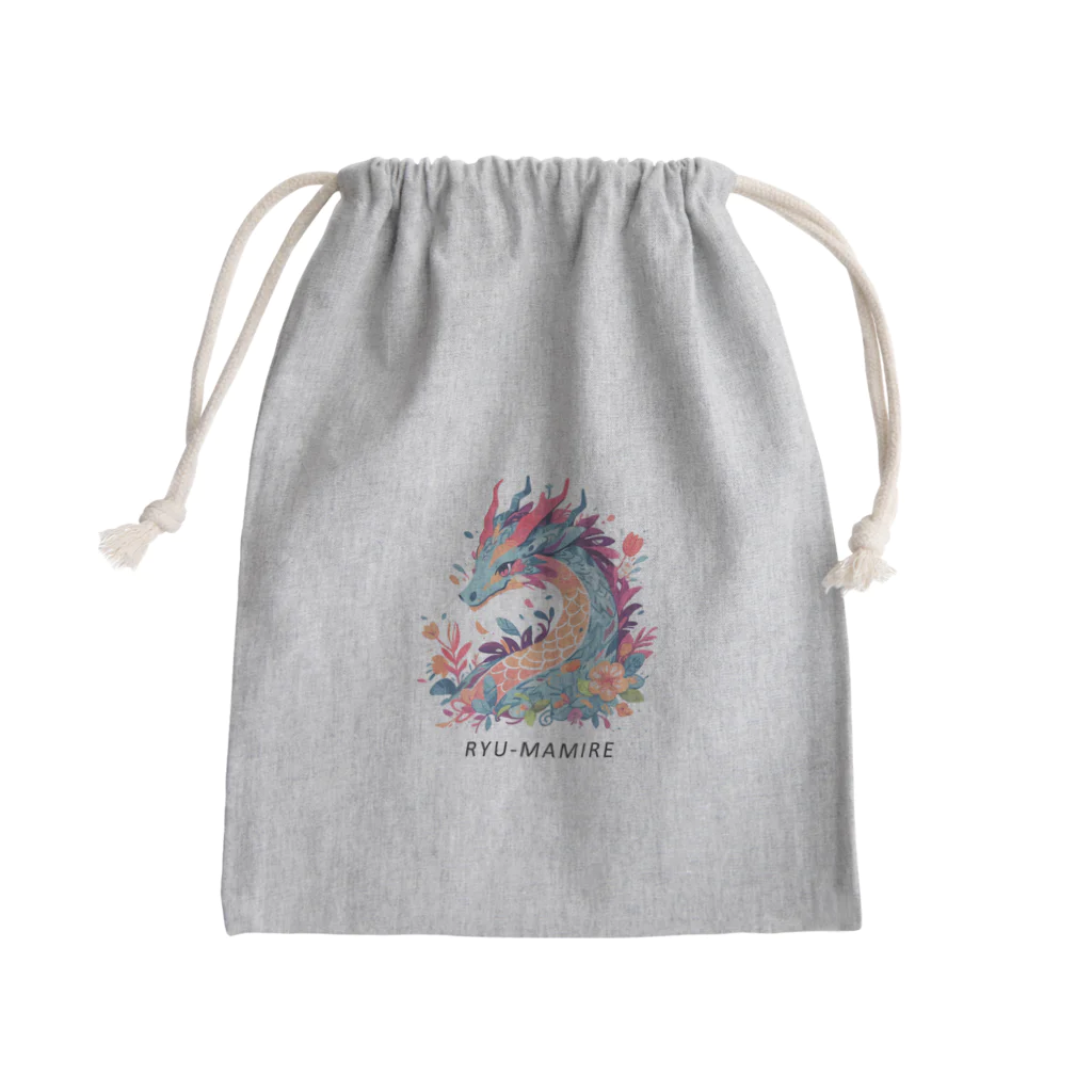 Japan Beautyオリジナルショップのシリーズ龍大好きな人のための龍グッズ Mini Drawstring Bag