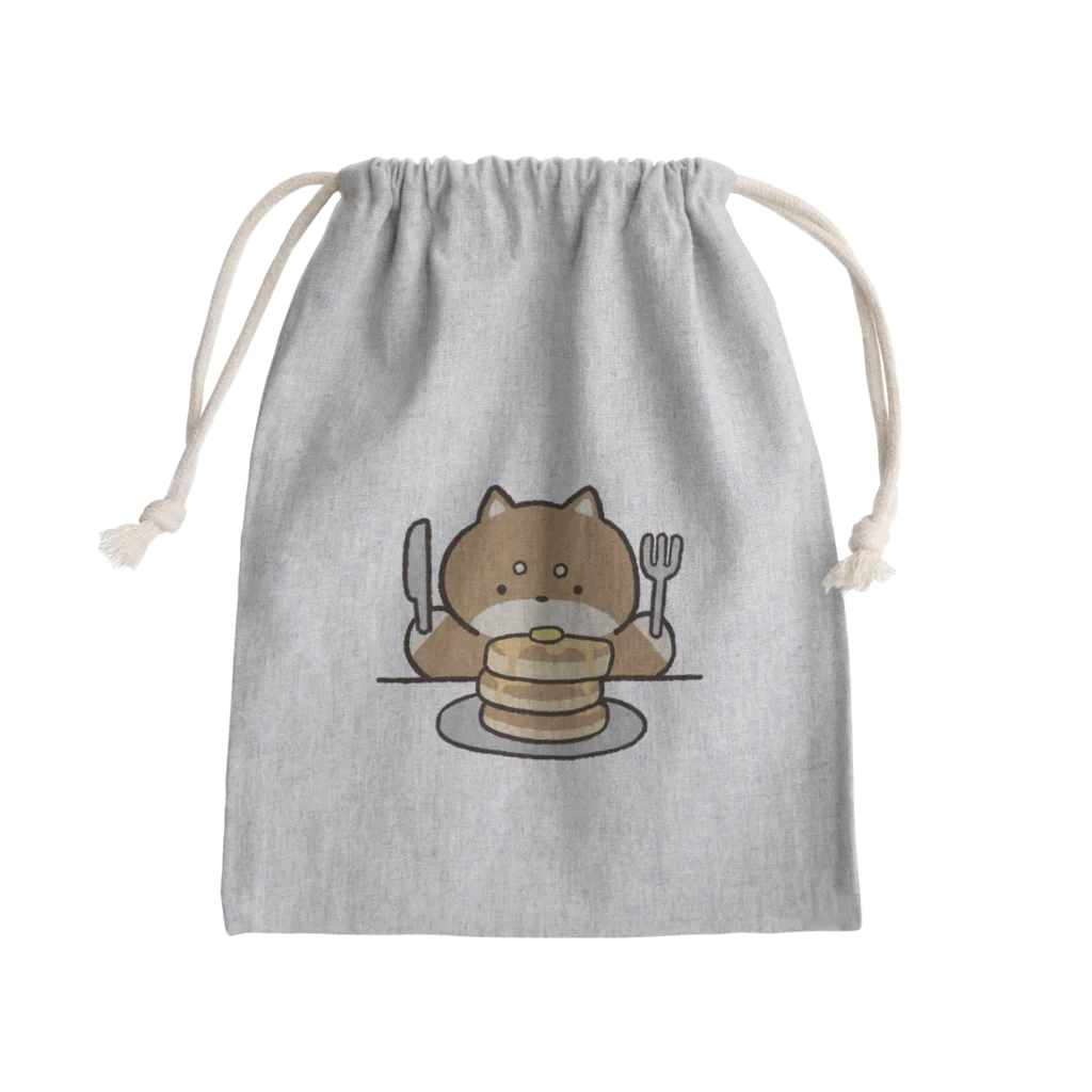 しばまゆのパンケーキとゆるしば Mini Drawstring Bag