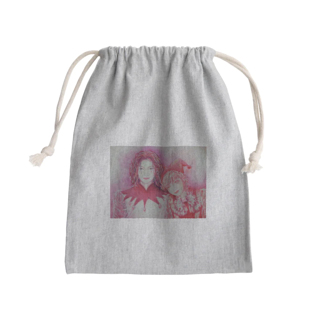 Happy Circusのハッピークラウン5 Mini Drawstring Bag