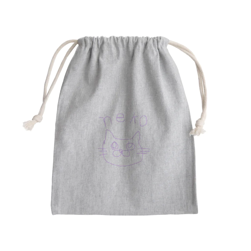 ゆるデザイン shopのゆるにゃんこ Mini Drawstring Bag