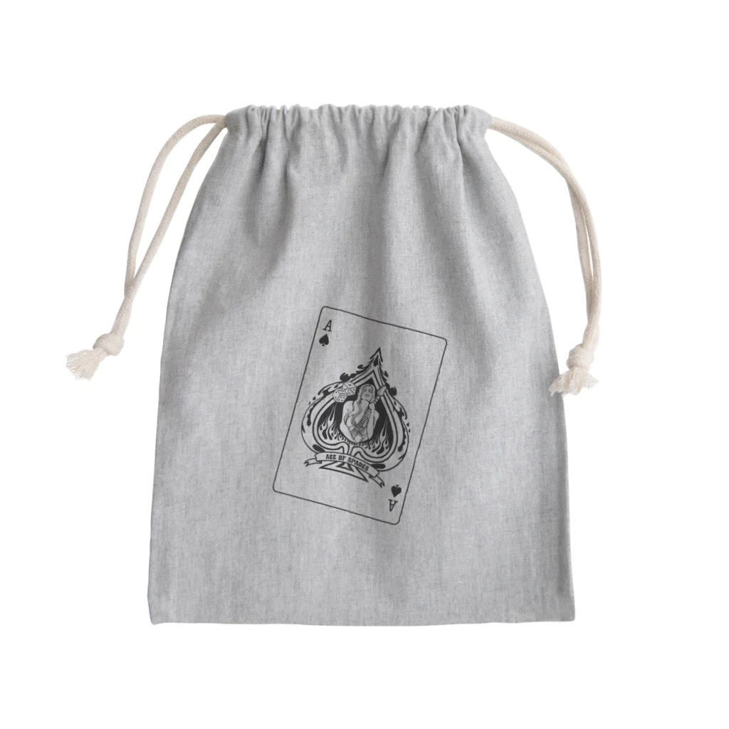 提供 tshopのスペードのエース！ Mini Drawstring Bag