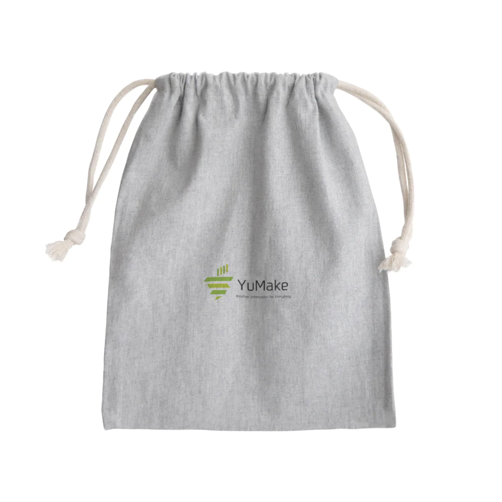 YuMake株式会社のYuMake株式会社ロゴ Mini Drawstring Bag