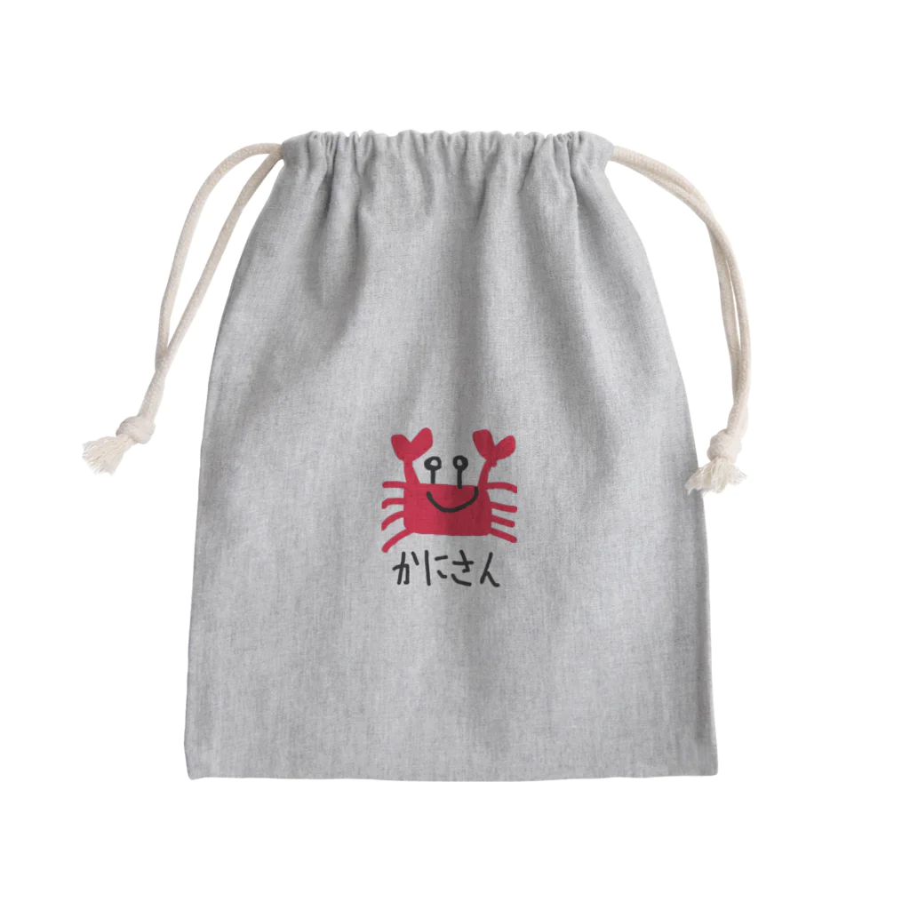 おふざけのかにさんアイテムズ Mini Drawstring Bag