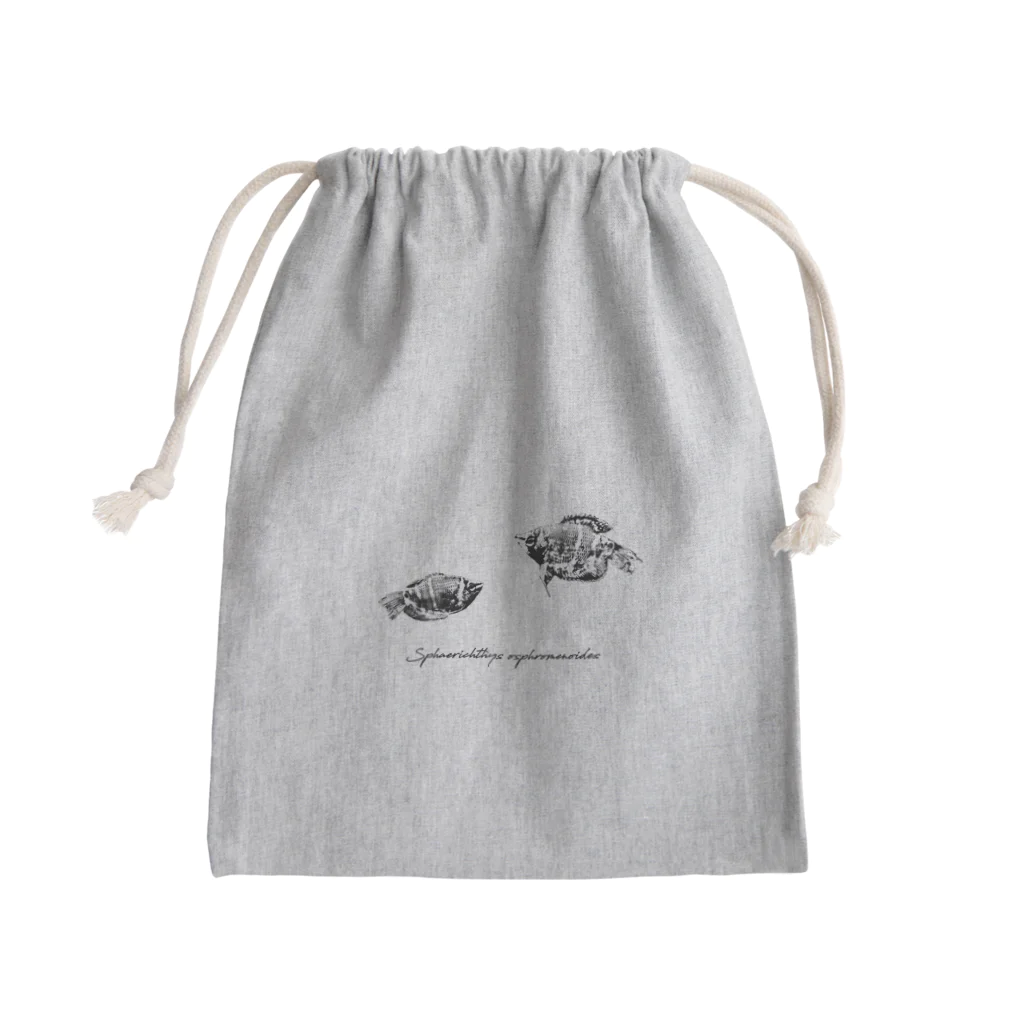 Serendipity -Scenery In One's Mind's Eye-のSphaerichthys osphromenoides Mini Drawstring Bag