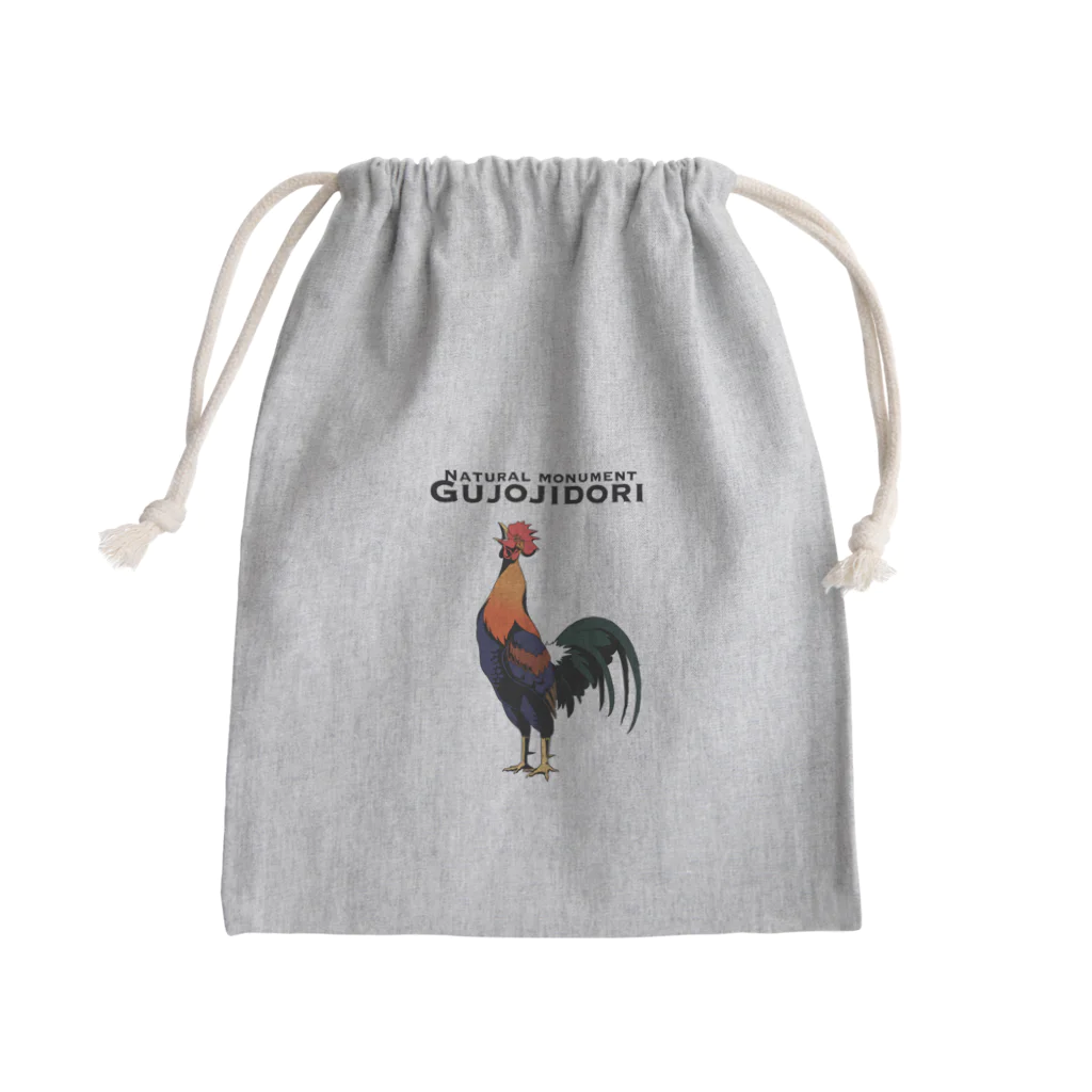 しもべ(鶏勉強中)の郡上地鶏(天然記念物) Mini Drawstring Bag