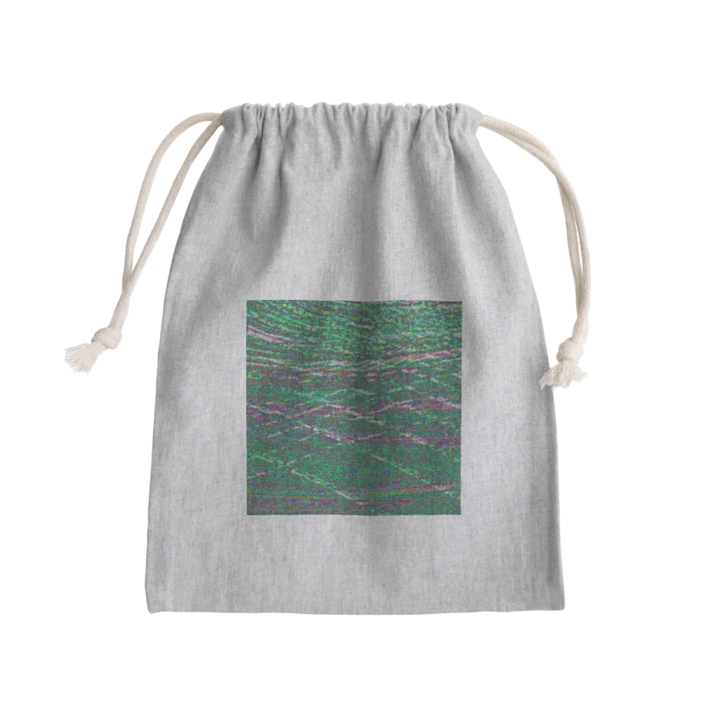 水草のnoise ⅱ Mini Drawstring Bag