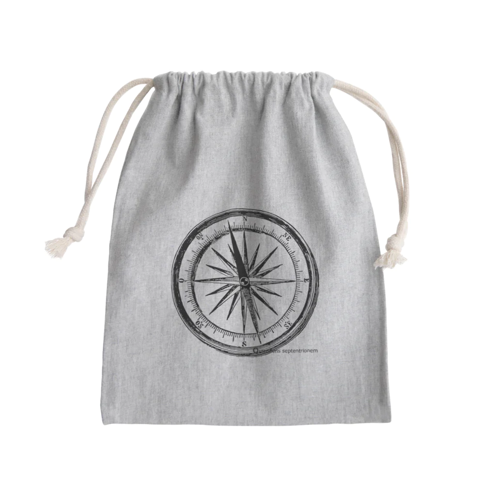 KaeruWorksのostendens septentrionem Mini Drawstring Bag