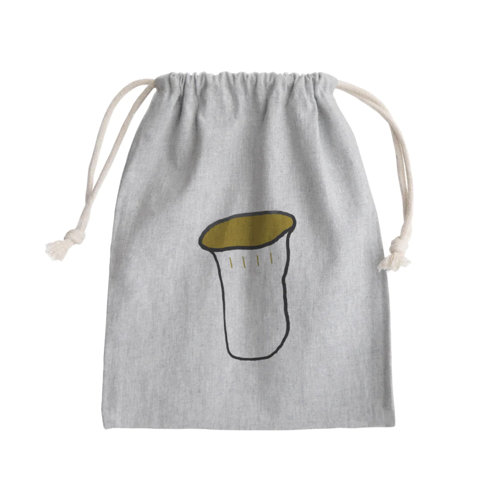 美術2のみーちゃんのエリンギ Mini Drawstring Bag