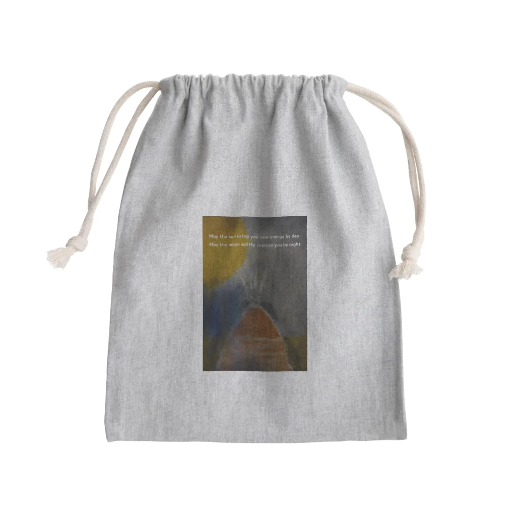 akari_texstyleのネイティブアメリカンの名言 Mini Drawstring Bag