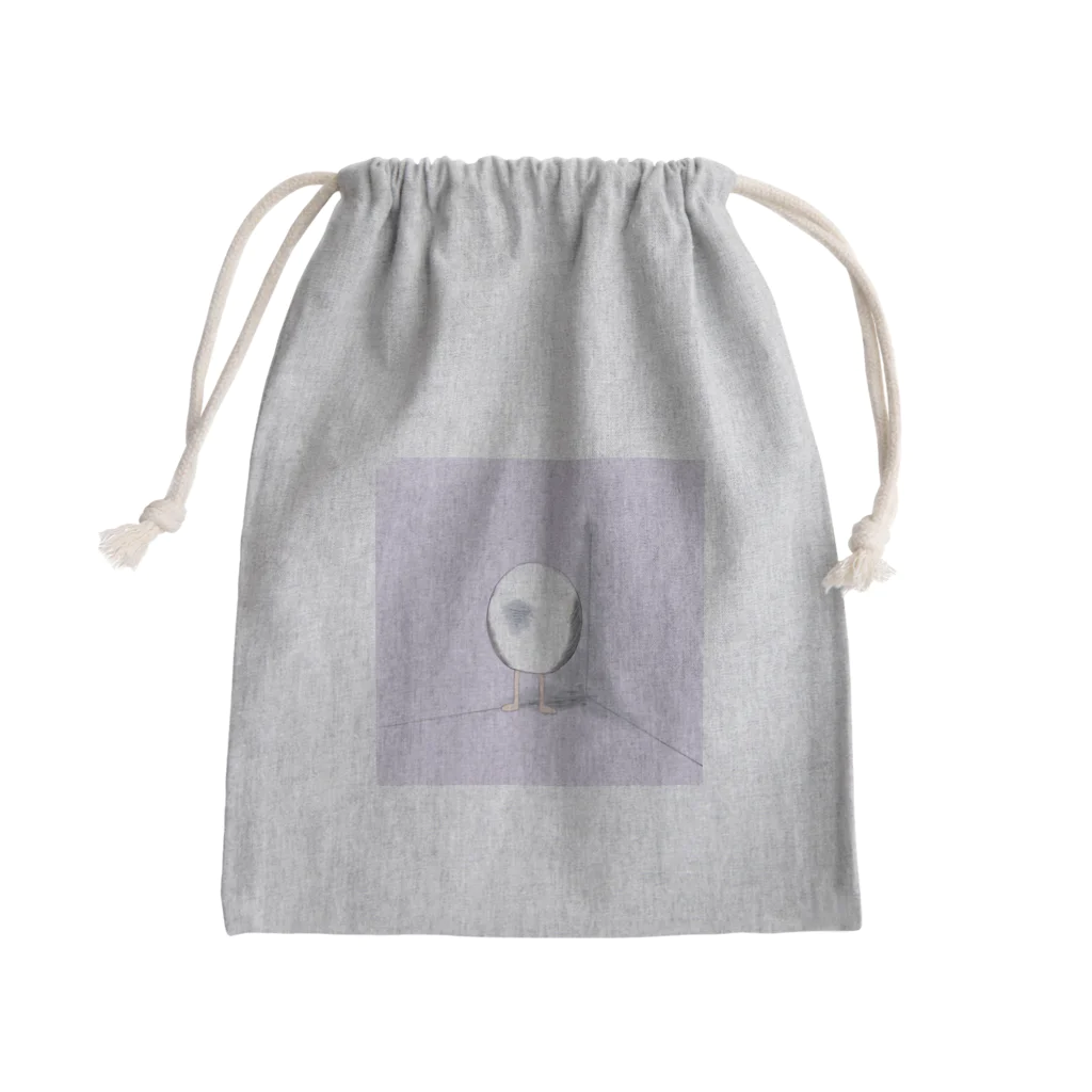 まっするながにしのやさぐれ玉子さん Mini Drawstring Bag