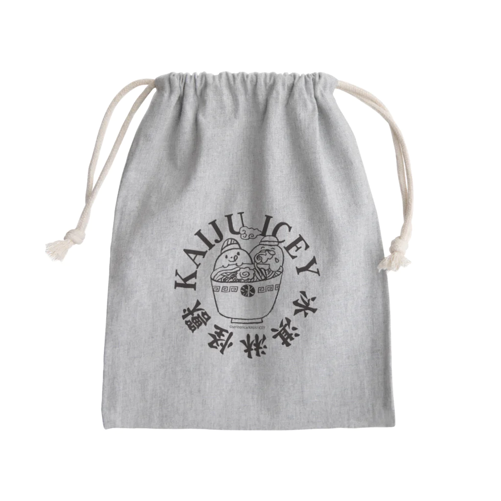 ファンシィアイスクリームトーキョーの冰淇淋怪獸  Mini Drawstring Bag