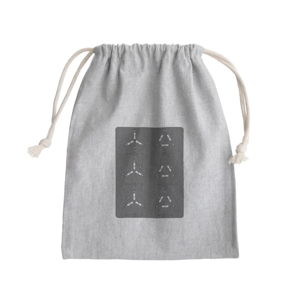 九十九屋の電気回路　Y回路とD回路 Mini Drawstring Bag