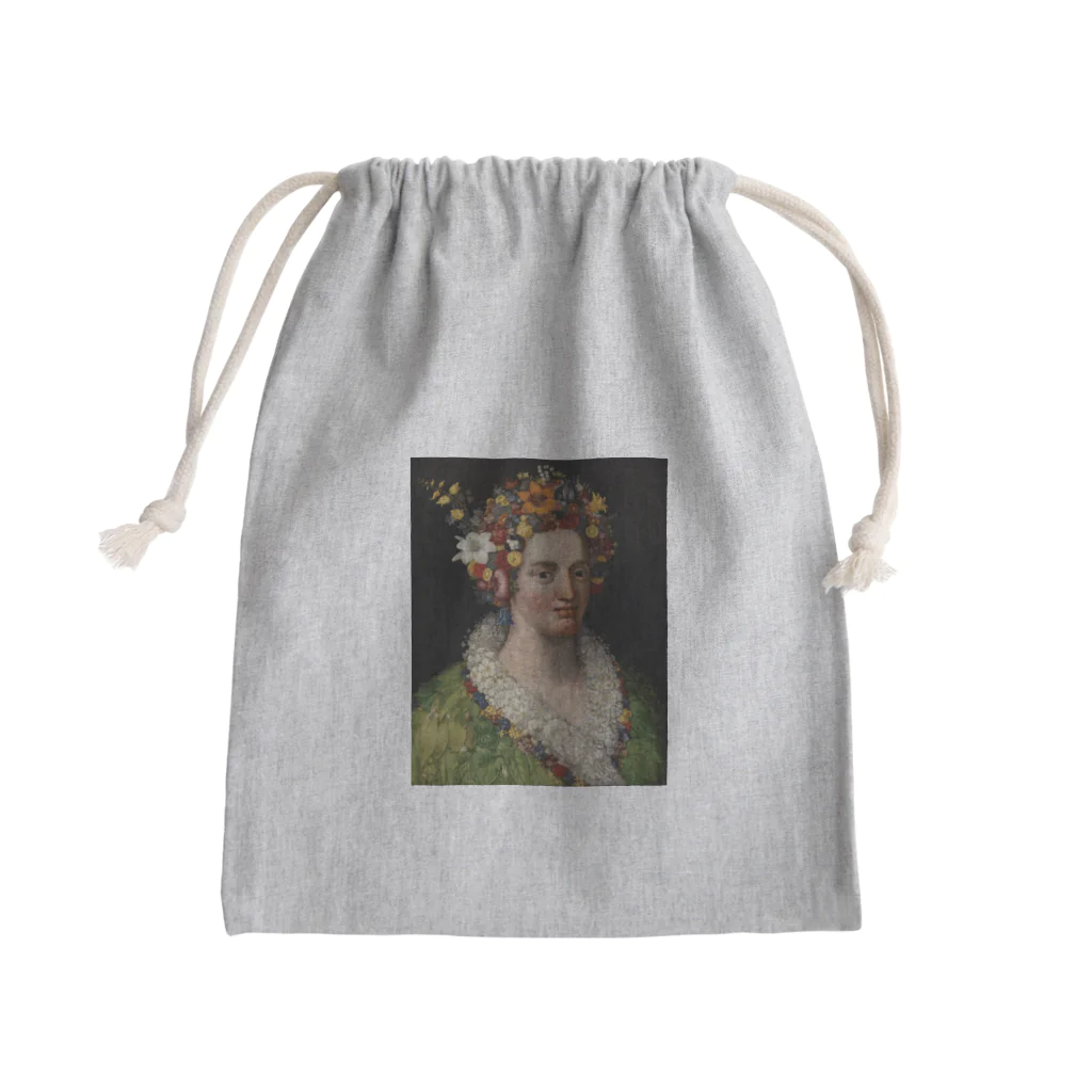 世界美術商店のフローラ / Flora Mini Drawstring Bag