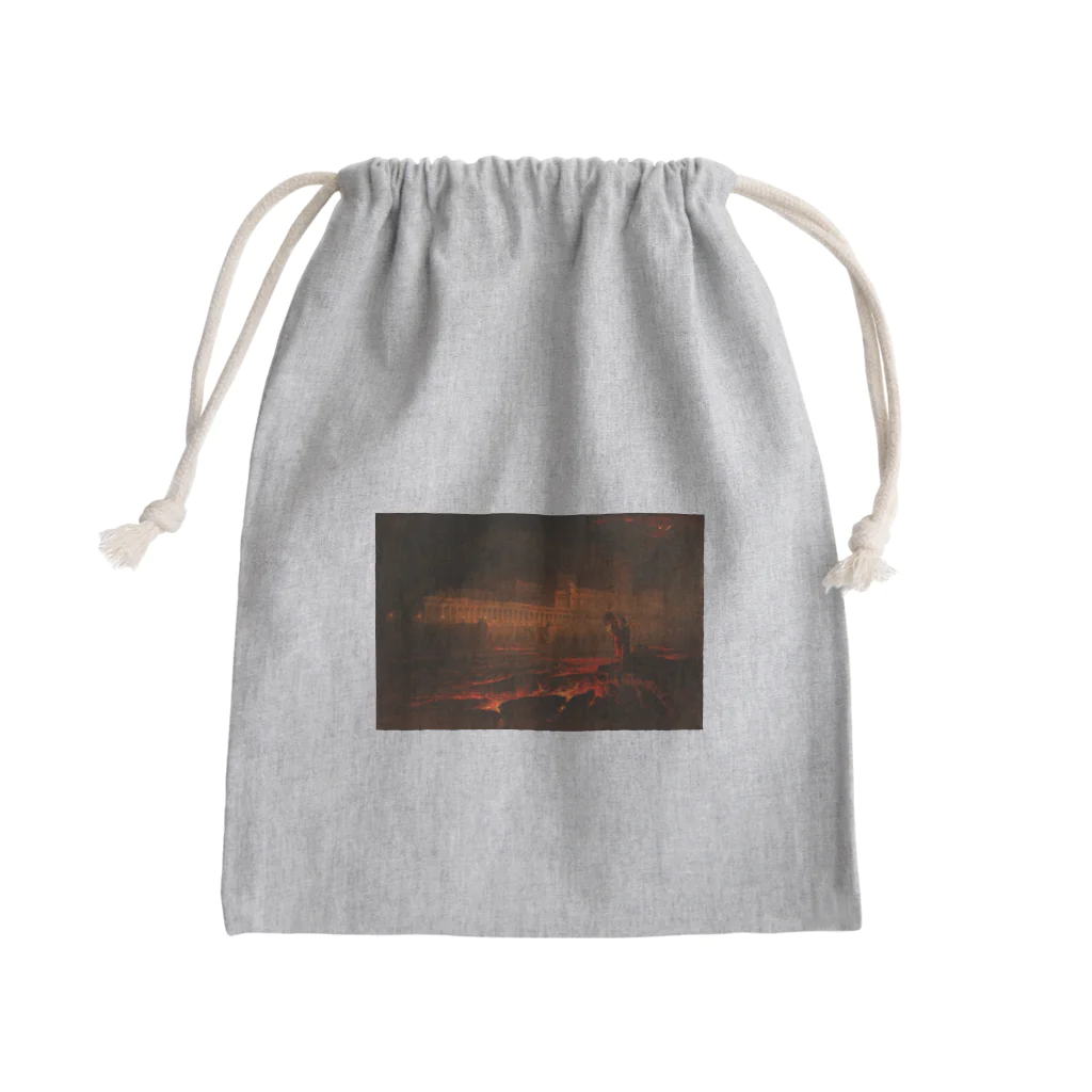 世界美術商店の万魔殿 / Pandemonium Mini Drawstring Bag