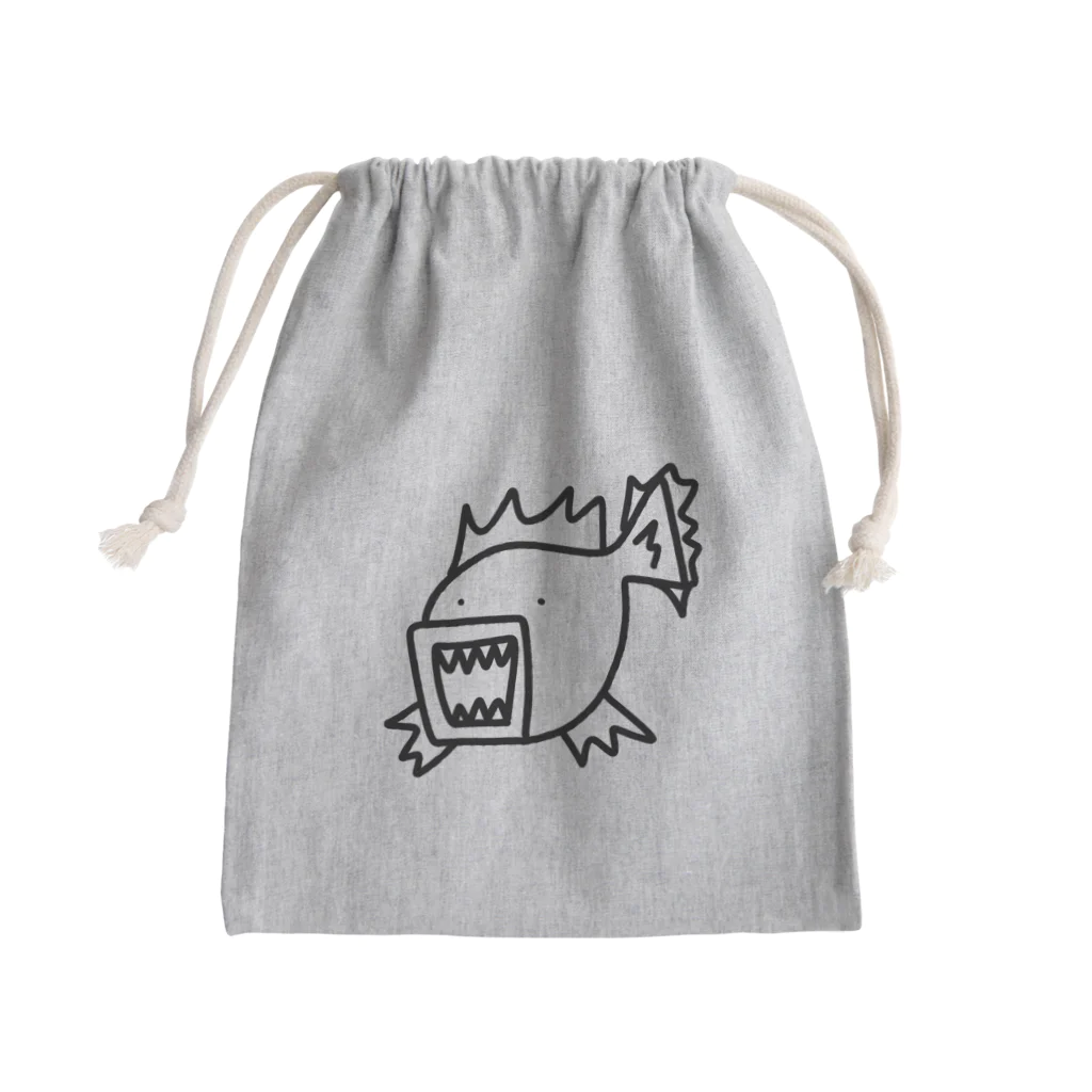 handmade asyouareのガガネ＝カサゴ Mini Drawstring Bag