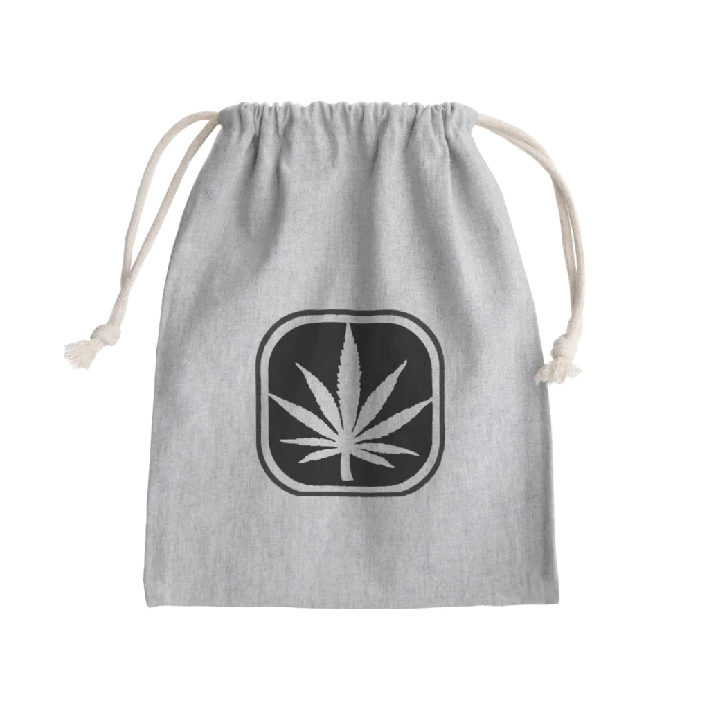 おもしろいTシャツ屋さんのTAIMA 大麻 大麻草 マリファナ cannabis marijuana Mini Drawstring Bag