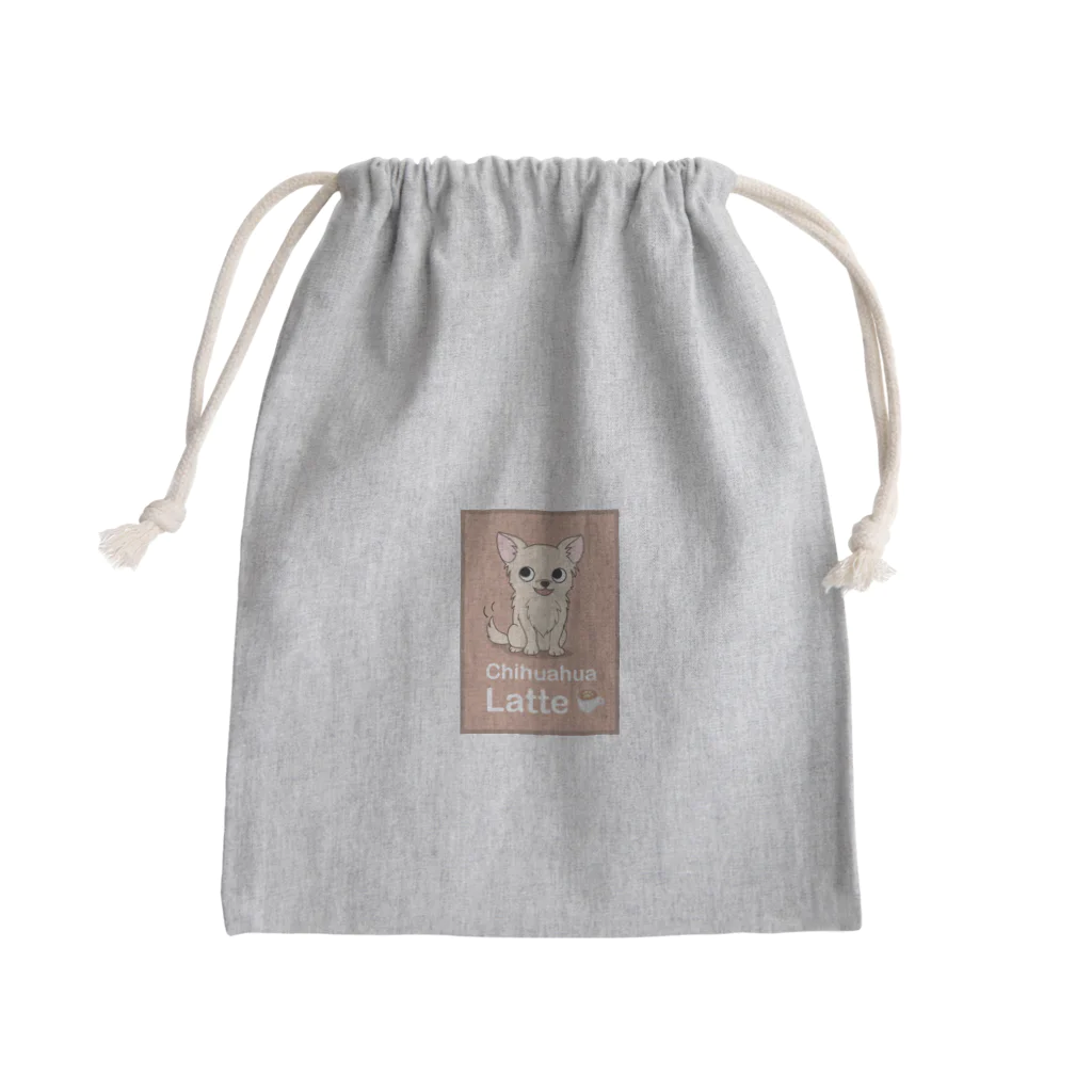 Bordercollie StreetのCh-Latte-1 Mini Drawstring Bag