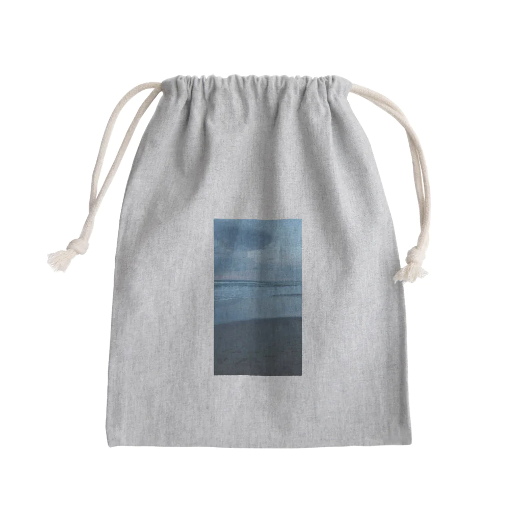 豊風本舗の夏の九十九里浜　浜辺２ Mini Drawstring Bag