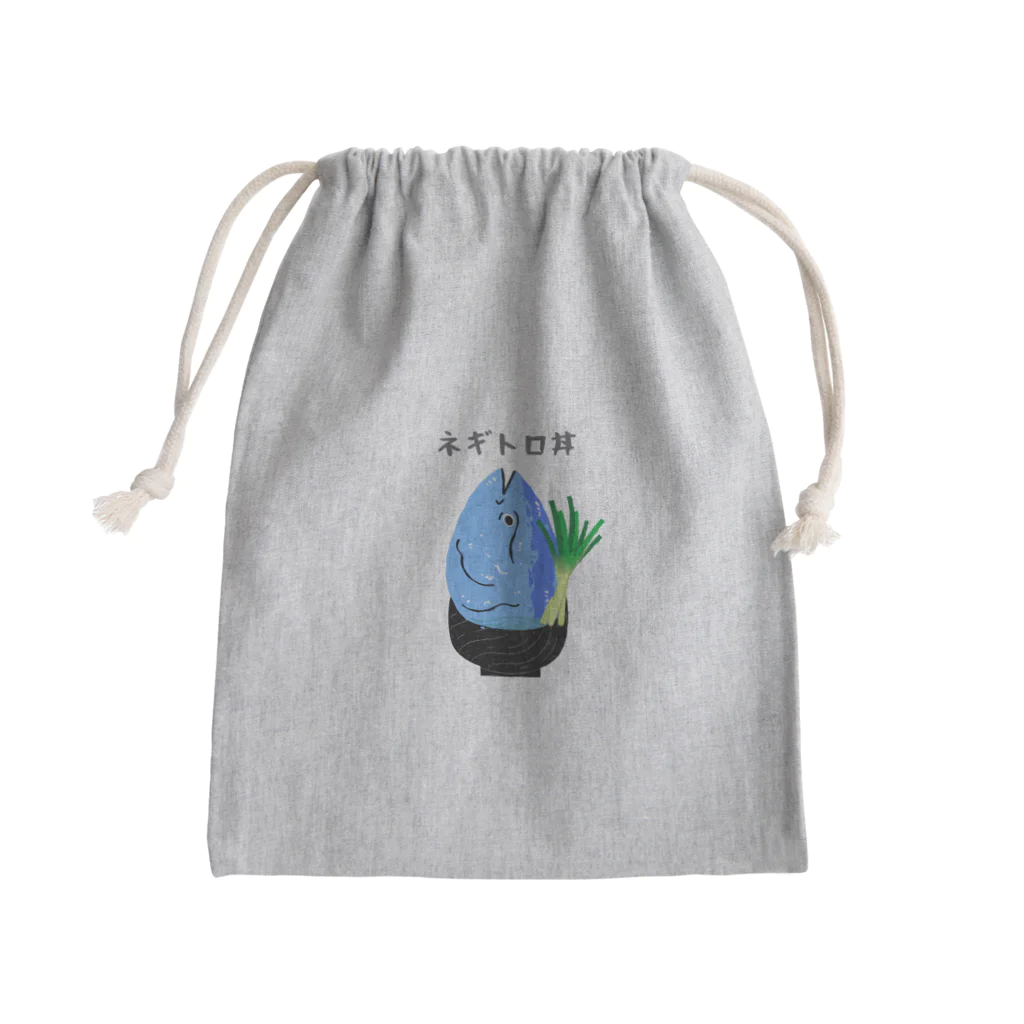 Sky00のリアルネギトロくん Mini Drawstring Bag