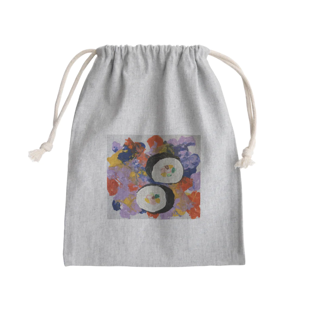 KRIMのきんぱ김밥 Mini Drawstring Bag