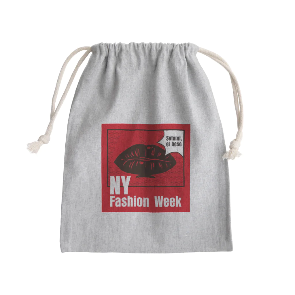 Satomi,el besoのエルベソニューヨーク限定 Mini Drawstring Bag