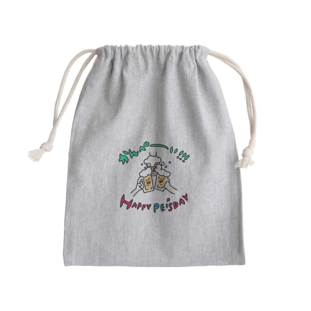 ぺいちゃん@RadioTalkerのかんぺ〜い Mini Drawstring Bag