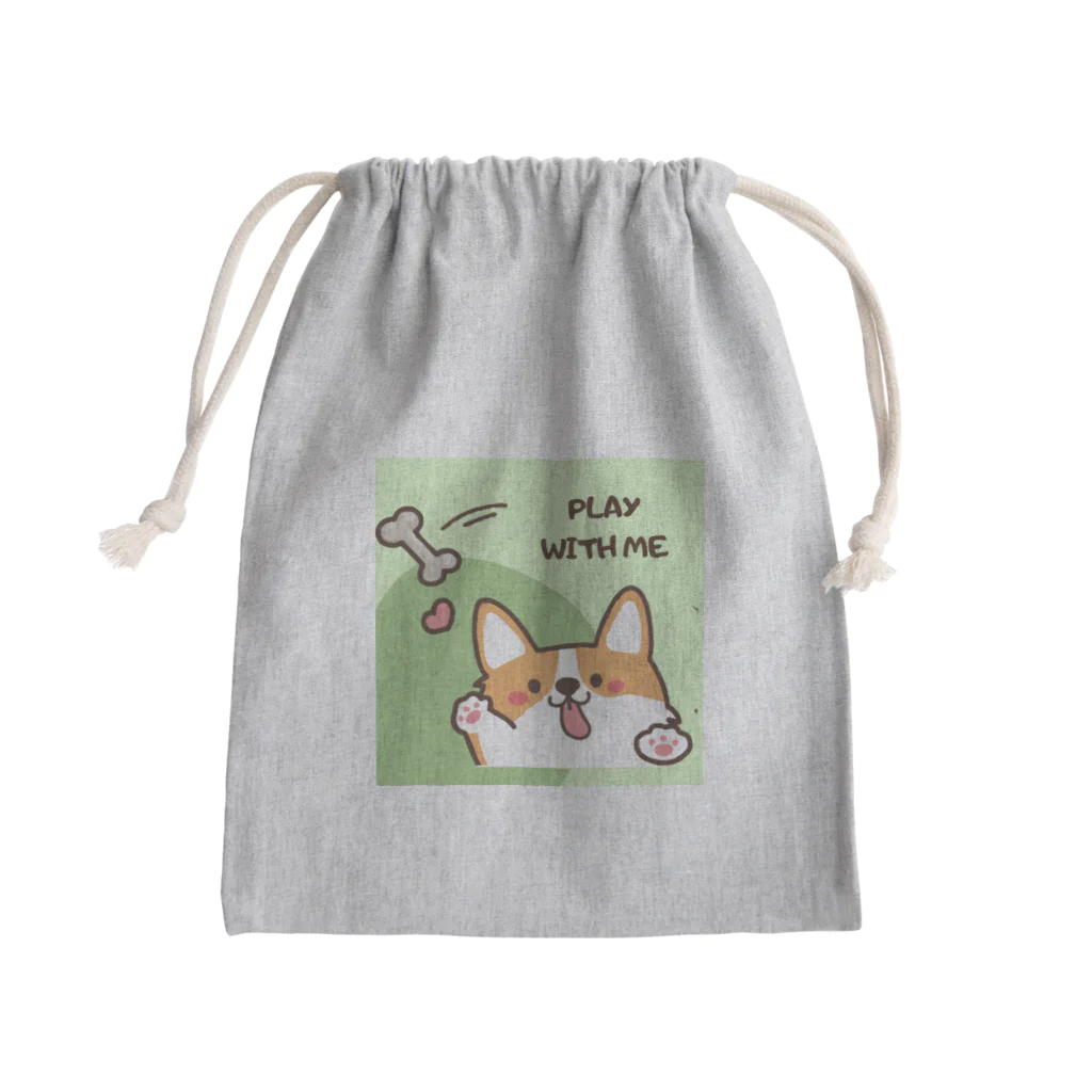 ロイ@イラストレーターHEXANFT販売美麗イラスト描きますのPLAY WITH ME Mini Drawstring Bag