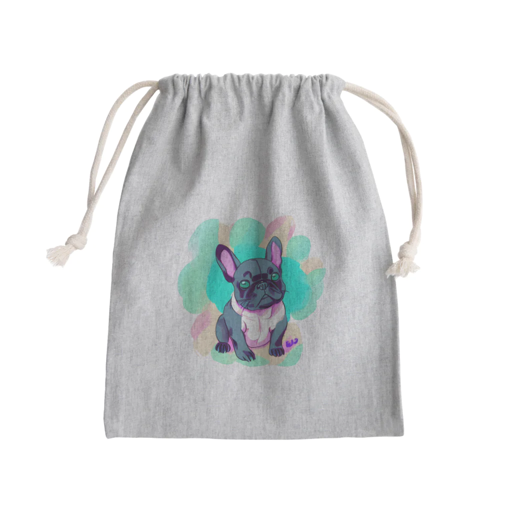 soramame1119の癒やしMax君 Mini Drawstring Bag