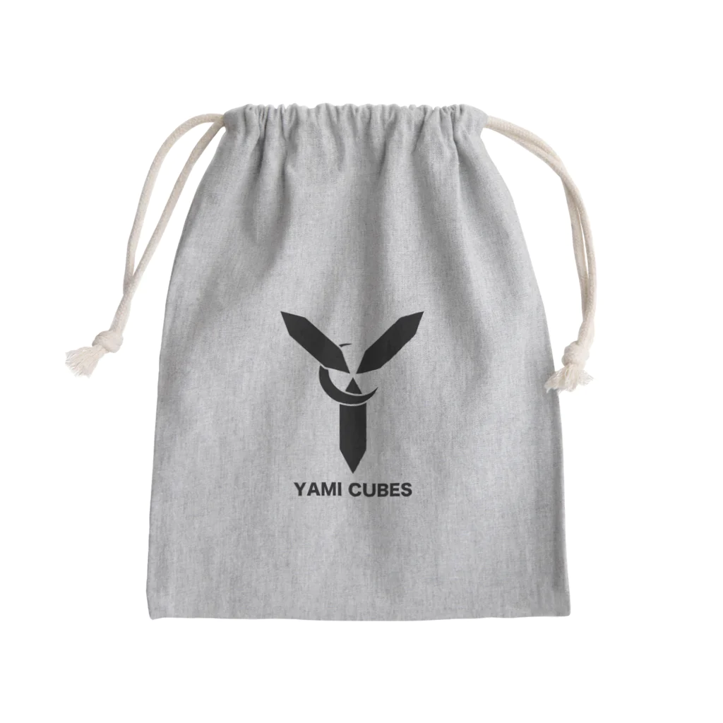 yamicubesのYAMI CUBES キューブバッグ（全２色） Mini Drawstring Bag