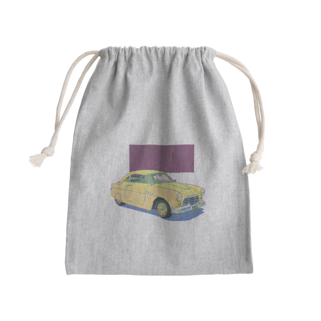 hizu Shopのクラシックカー Mini Drawstring Bag