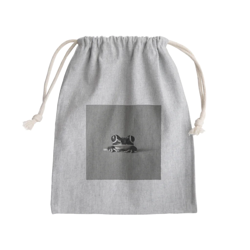 ぶ～にゃんのこかえる君 Mini Drawstring Bag