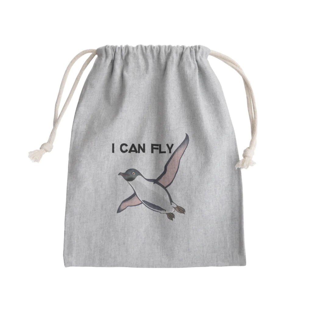 nakagawa-kikakuの空飛ぶペンギン（I CAN FLY） Mini Drawstring Bag