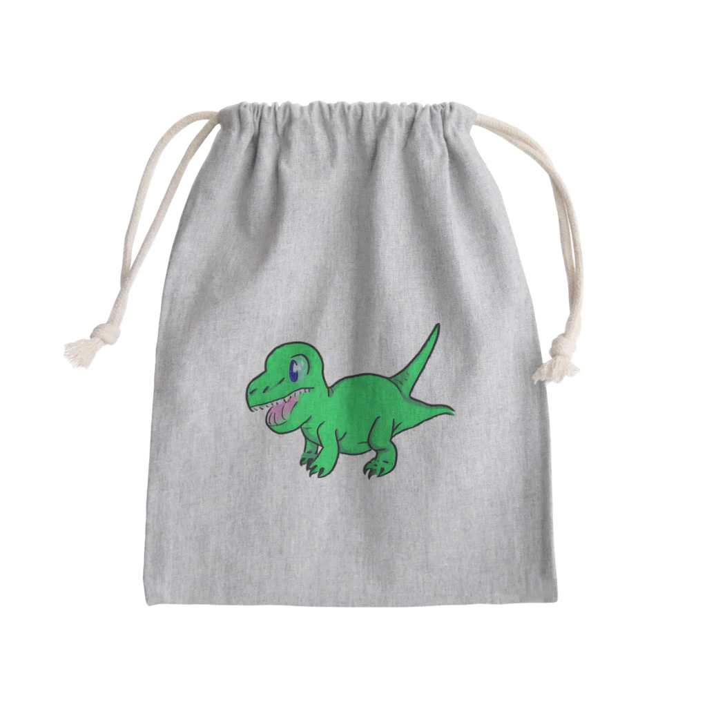 ryu1220の恐竜くん Mini Drawstring Bag