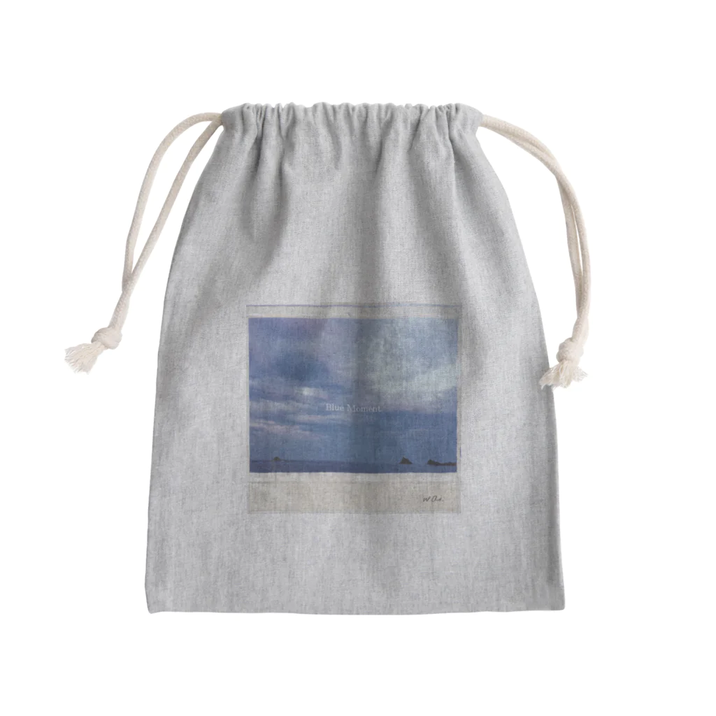 wai.の青色の瞬間 Mini Drawstring Bag