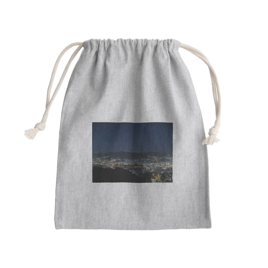 cre_tatsuの夜景ファッション - エレガントで洗練された夜のスタイル Mini Drawstring Bag