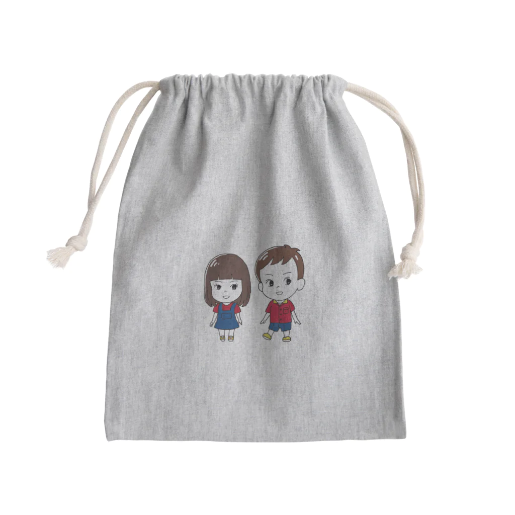 fashionista JohnのThe Siblings  Mini Drawstring Bag