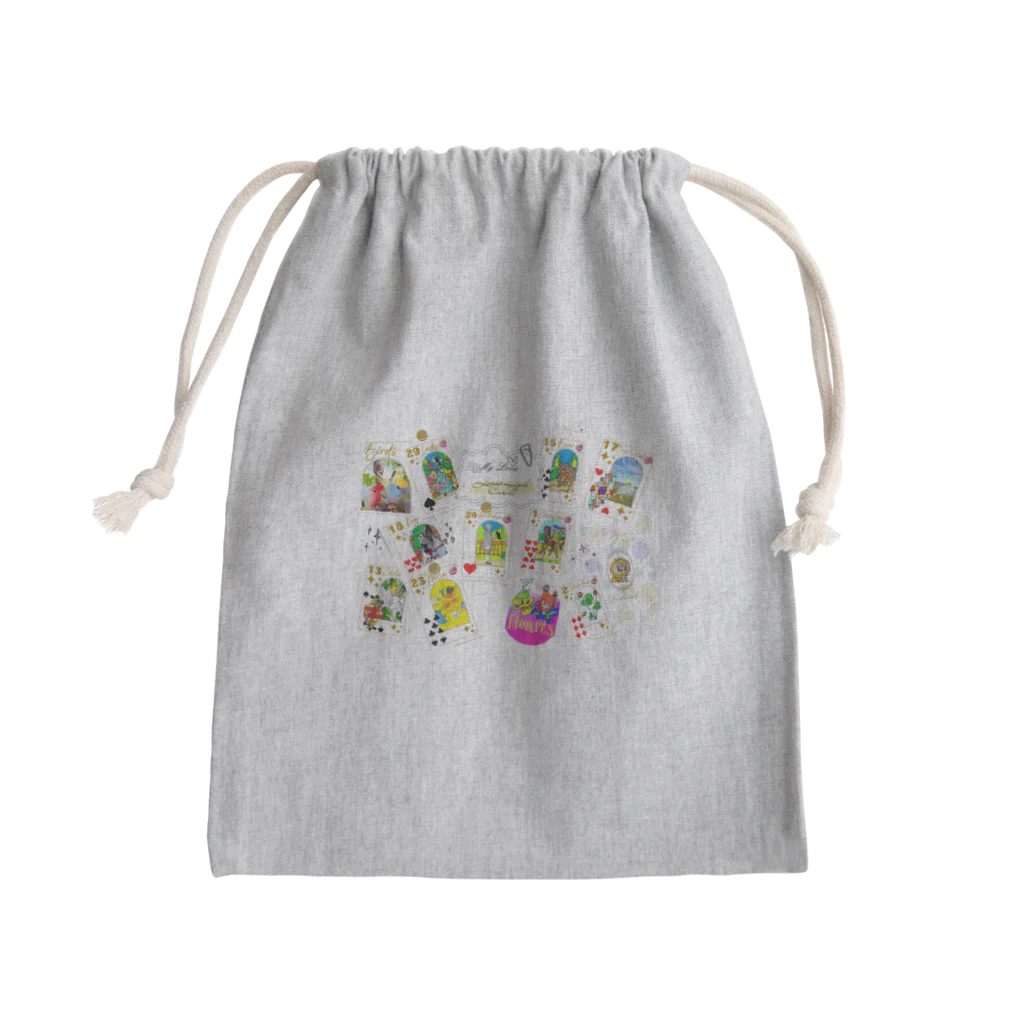 ✨🫧Heartsのお店屋さん🏠🫧✨のHeartsのルノルマン！ Mini Drawstring Bag