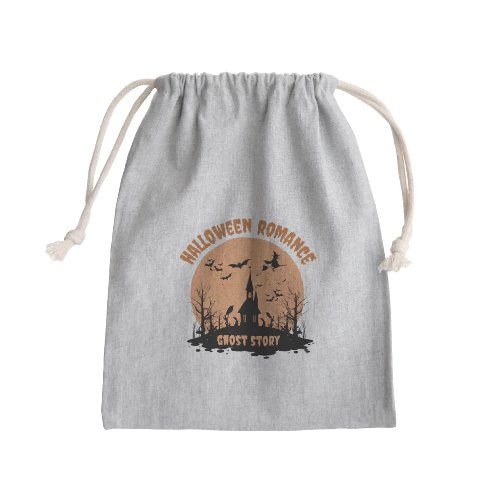 Bad Daddy at SUZURI のハロウィン　お出かけ魔女 Mini Drawstring Bag